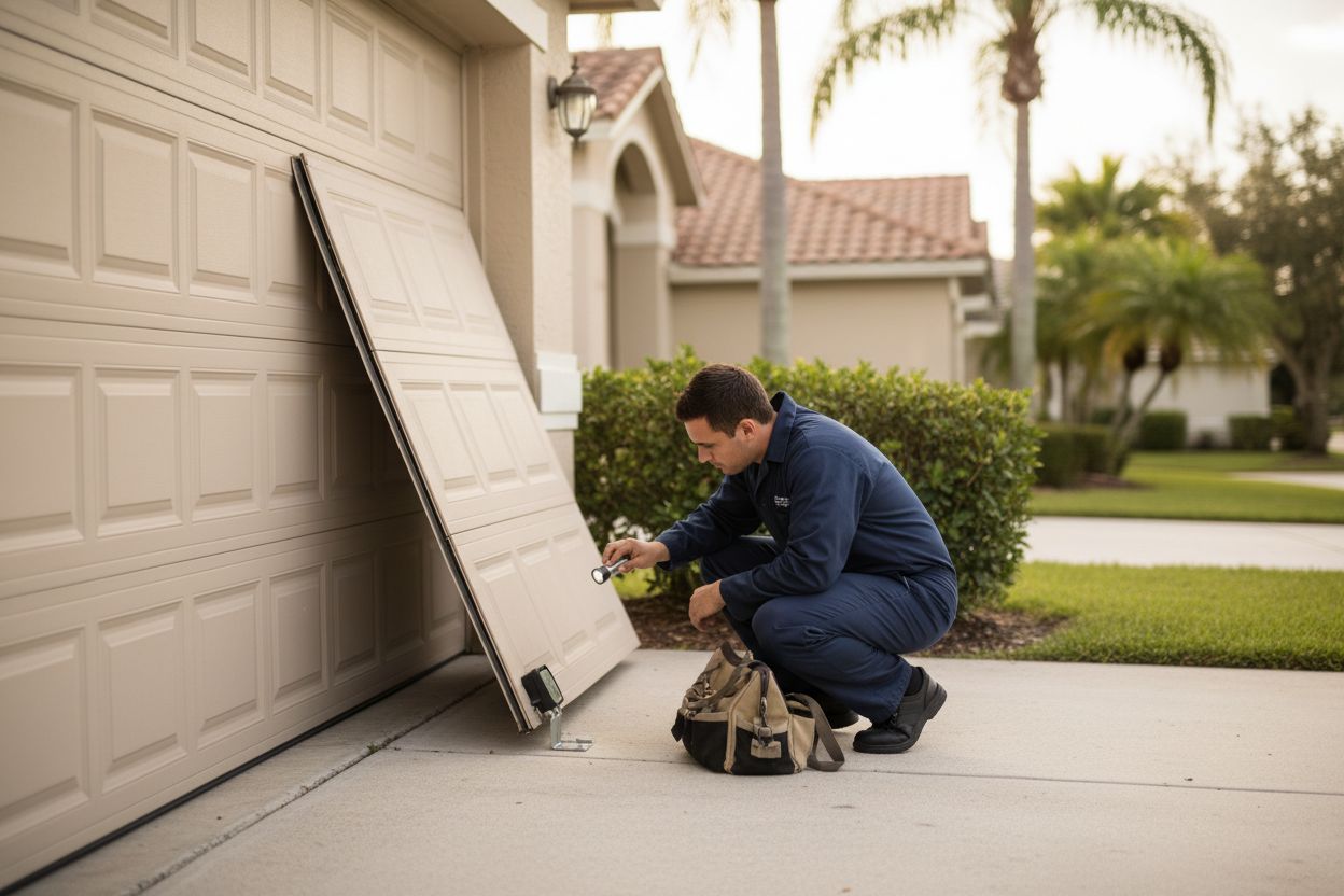 How to Fix a Garage Door That Opens Then Stops