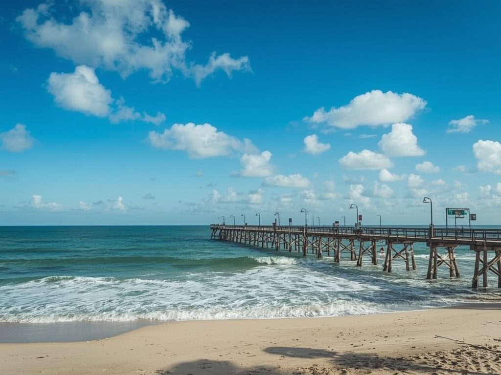 Dania Beach fishing pier