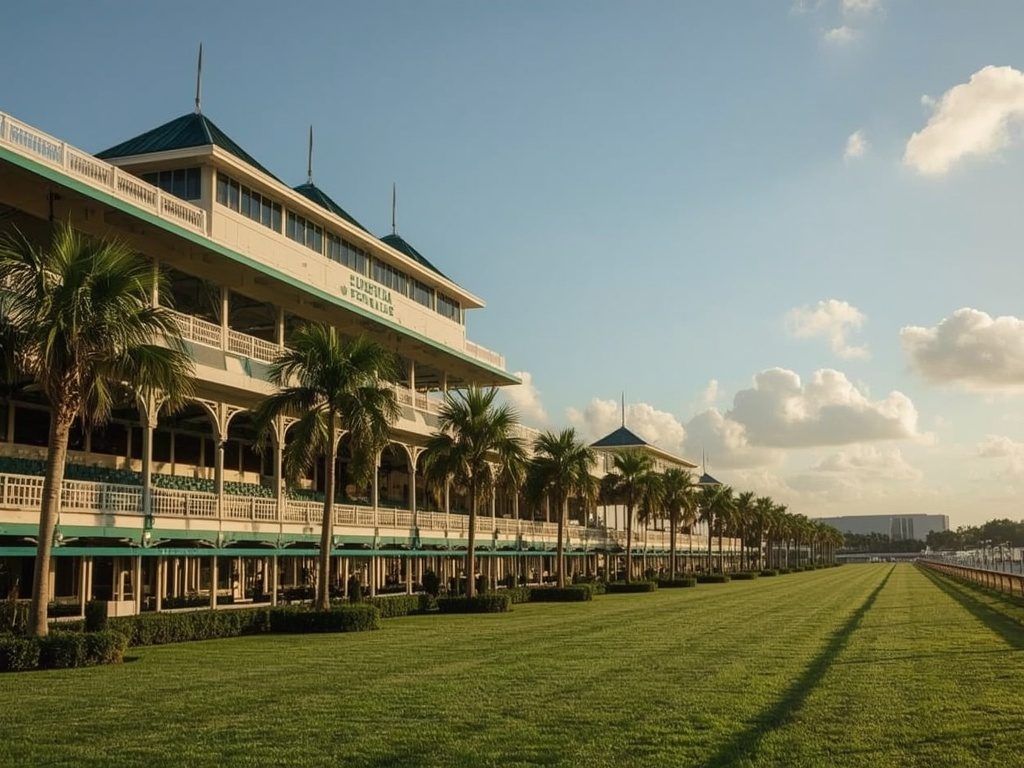 Gulfstream Park in Hallandale Beach, FL