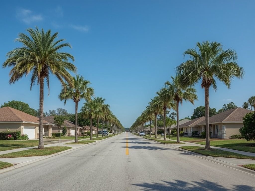 West Park, FL suburban scene