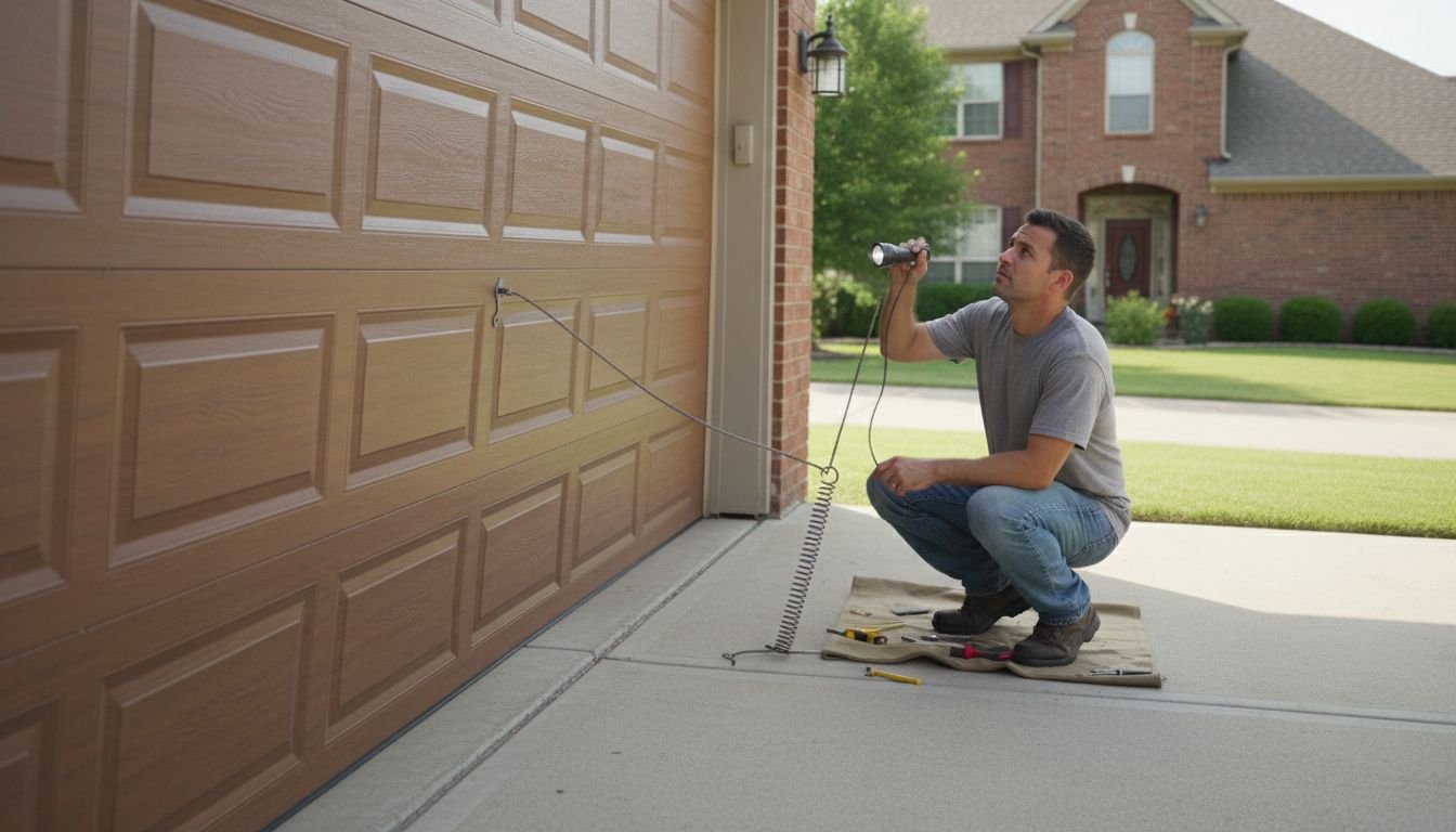 How to Fix a Garage Door That Closes Unevenly