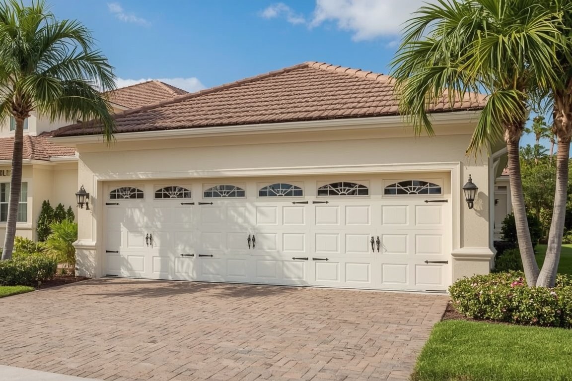 Carriage-house style garage door