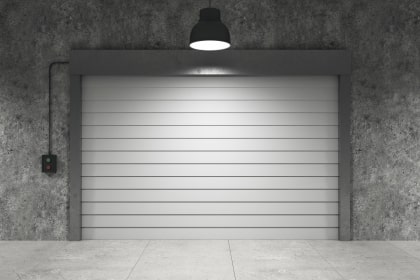 Modern Aluminum Garage Doors