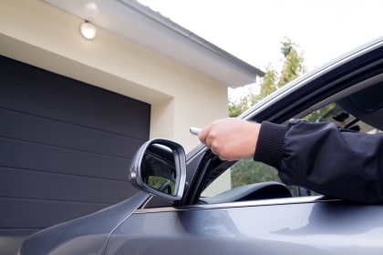 Modern Steel Garage Doors