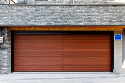 Custom Wood Garage Door